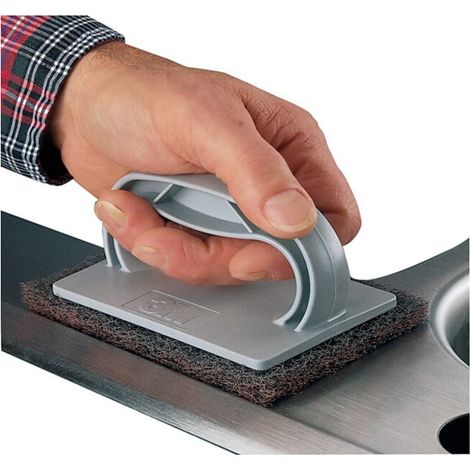 Handblock Scotch Brite™ PH-AC L120xB80mm hellgrau (1/3)