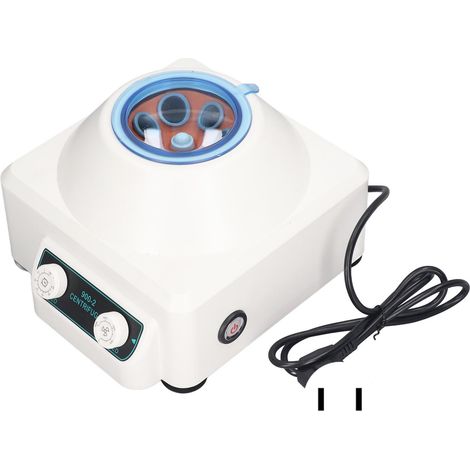 Mini-centrifugeuse portable de bureau, régulation sans paliers 300-4000 tr/min, fiche américaine 110V (1/5)