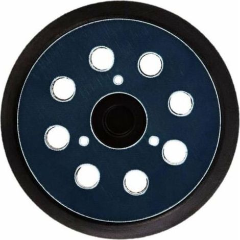 Plateau et patin de ponçage Lot de 2 disques de ponçage pour ponceuse orbitale aléatoire 125 mm 8 trous compatibles avec Makita M9204 BO5030 BO5031 DBO180Z BO8041 DBO180RMJ BO5041 BO5010 BO50111 BO501