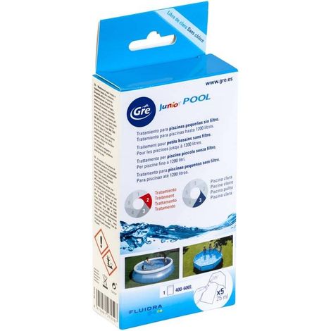 Traitement piscine gre-pools 5 sachets sans chlore sans mousse