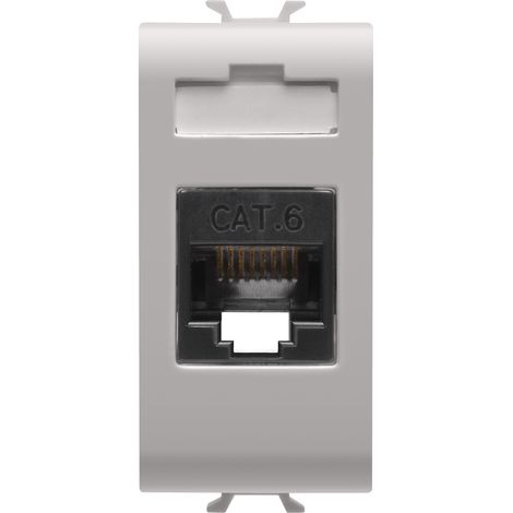 CONNECTEUR RJ45 1M CAT. 6 UTP BEIGE GEWISS GW13423