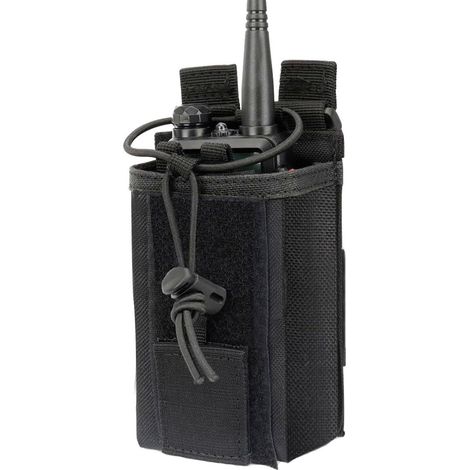 Applicable Étui de Radio Tactique Porte Radio Housse, Sac pour Talkie-walkie, Support Radio Molle, Multifonctionnelle Talkie Walkie Pochette réglable pour Gilet, Support pour Talkie-walkie