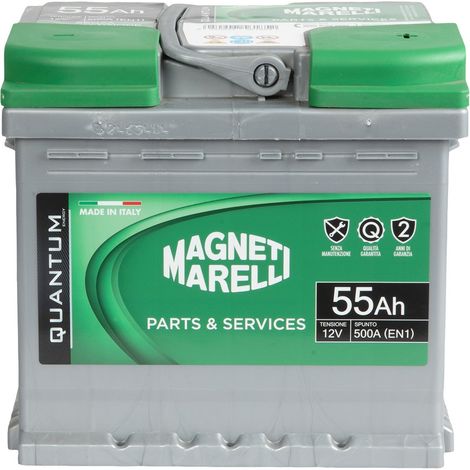 QUANTUM ENERGY BATTERIA QUANTUM-MARELLI 5AH 500A EN1 Potenza e Affidabilit (1/5)