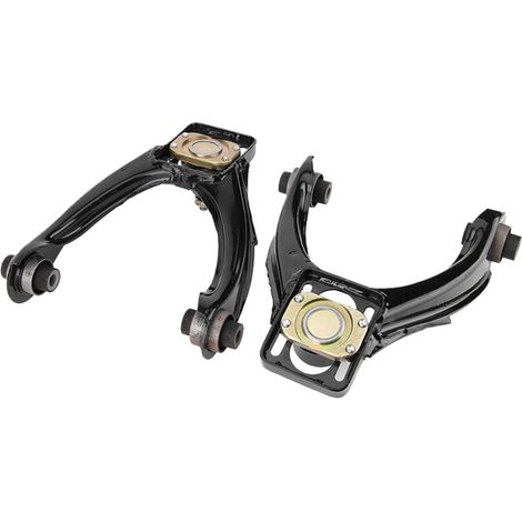 Paar verstellbare obere Querlenker für Rennsportaufhängung, schwarzes Sturzkorrekturset für Honda Civic EK 1996-2000 (1/5)