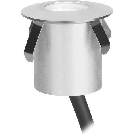 Forlight Senya - Wandleuchte mit Warmweiß 3000K. Durchmesser 4cm. Gehäuse aus Aluminium. Farbe Silber (1/3)