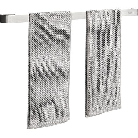 Barre porte-serviettes murale 60 cm, barre en acier inoxydable SUS 304, support, tige simple pour salle de bain ou cuisine (Taille : 30 cm) (1/5)