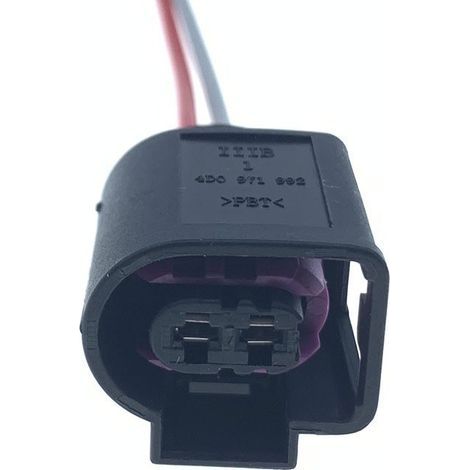 Suitable for Volkswagen Audi Passat: high-pressure injector connector, alternator connector, horn connector, 2P wiring harness (1/4)