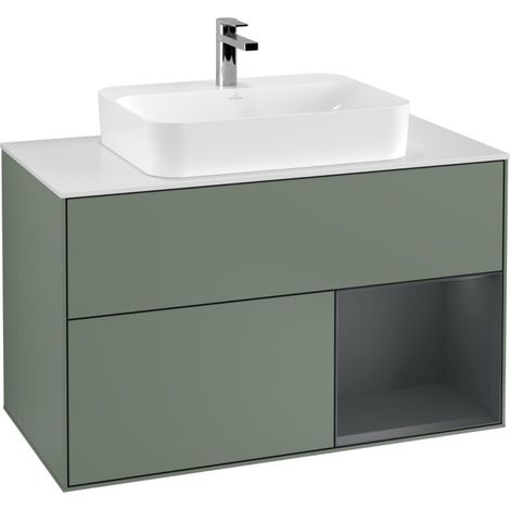 Villeroy & Boch G371HGGM Armoire sous-lavabo Finion G37 (1/2)