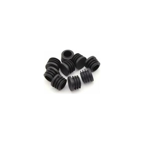 Bouchon Pied de Chaise,Bouchon en Plastique Rond,30 pièces Bouchon d'extrémité de Tube Noir Bouchon de Chaise Glisse Rond Embout de Protection de Meubles Chaise/Jambe Tuyau Couvercle Insert (1/5)