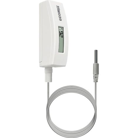 Thermomètre capteur de température de l’eau numérique étanche, écran LCD, capteur de 10 pieds pour piscine, bain à remous, spa, eau de bain, étang WN34 (1/5)
