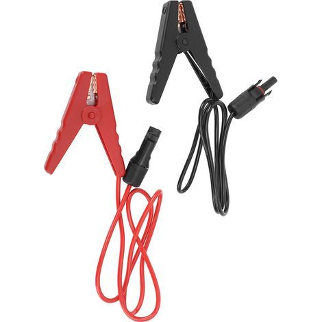 12 AWG Solarbatterieklemme, 2 Stück, Schnellkupplungs-Verlängerungskabel, Ladeklemmenstecker für Auto- und Motorradpaneele. (1/5)