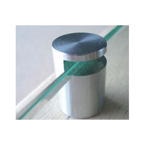 Fixation murale fendue INOX 15mm