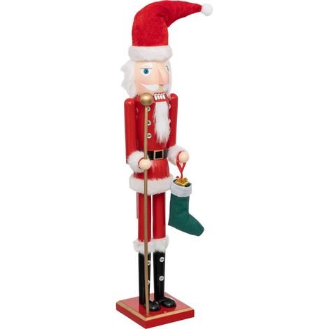 Haselnussknacker Weihnachtsmann H60cm - Atmosphera créateur d'intérieur