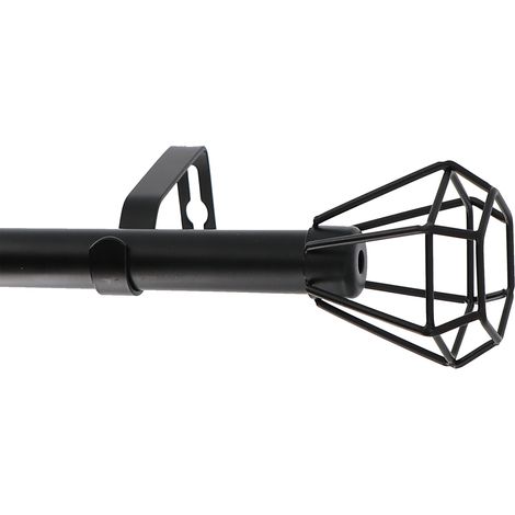 Kit tringle à rideaux extensible géométrique