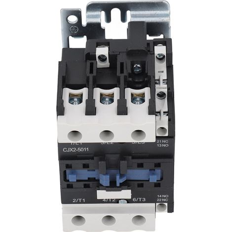 Contacteur CA à contacts argentés, circuit de commande de charge, contrôleur 50 A pour alimentation CA 380 V (1/5)