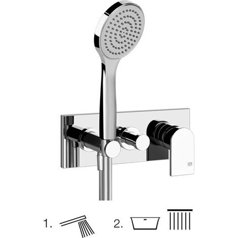 Gessi Emporio Via Manzoni set de finition pour mitigeur