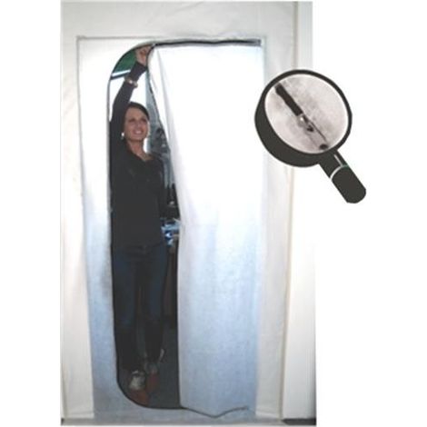 Friess  QUICKDOOR  Puerta  antipolvo  1  tela  /  1  rollo  de  cinta  adhesiva  -  383850000