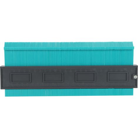 Règle de contour à verrou pour traçage précis d'irrégularités - Accessoire menuiserie 250mm vert (1/5)