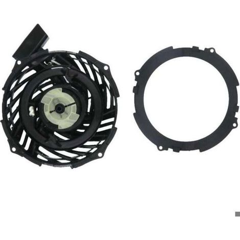 Démarreur manuel à tirette – pour Briggs & Stratton 450E/500E/550E/575EX et Murray M21450 – Noir – pour tondeuse à gazon (1/4)
