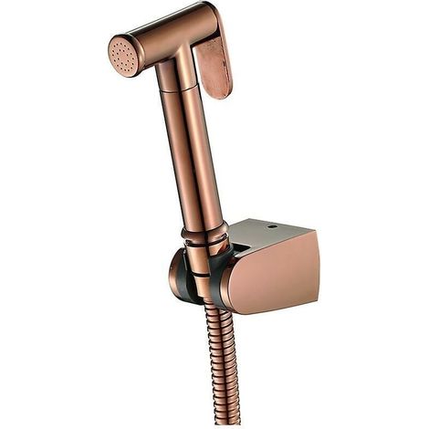 Kit doccia in acciaio inox per doccetta bidet portatile color oro rosa, B (1/4)