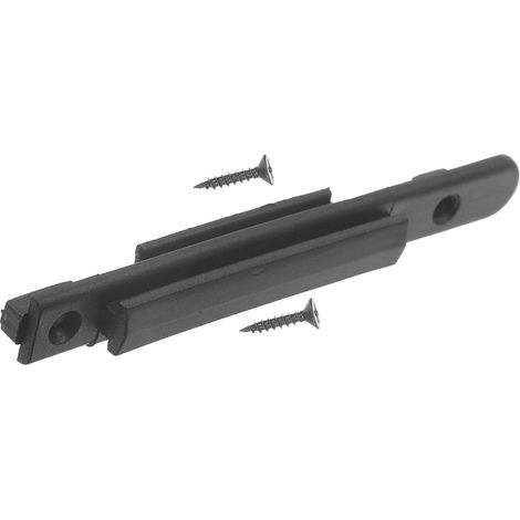 Récepteur de Ceinture de Barricade Noir en Abs Flexible et Adaptable pour Contrôle des Foules et Barrières de Sécurité Industrielles (1/5)