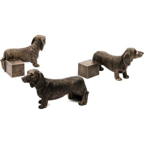 Dachshund Plant Pot Feet - Set of 3 - L7.5 x W10 x H5.3 cm