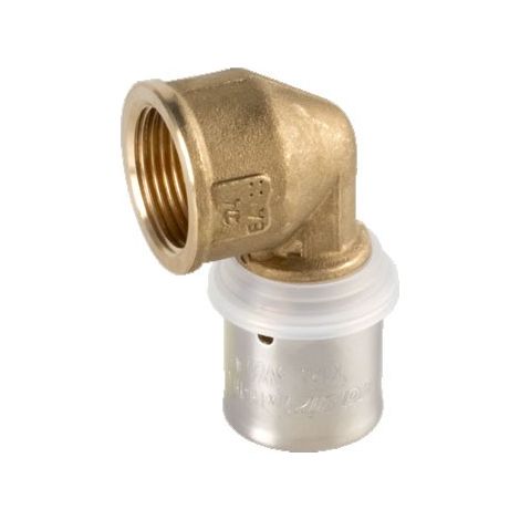 Raccordo gomito femmina 26x3 x 1" Pexal Brass - raccordo a pressare VS0170631 (1/2)