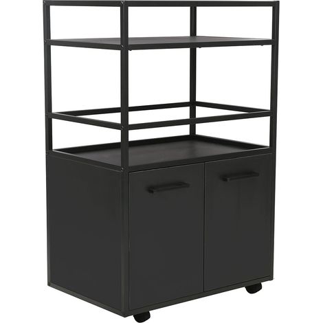 Mosaik Sideboard Hausbar auf Rädern schwarz. (1/5)
