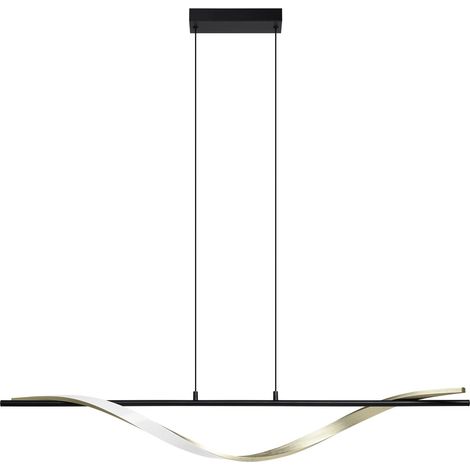Sospensione Moderna Conaprato Alluminio Ottone Plastiche Bianche Led 20W 2500Lm