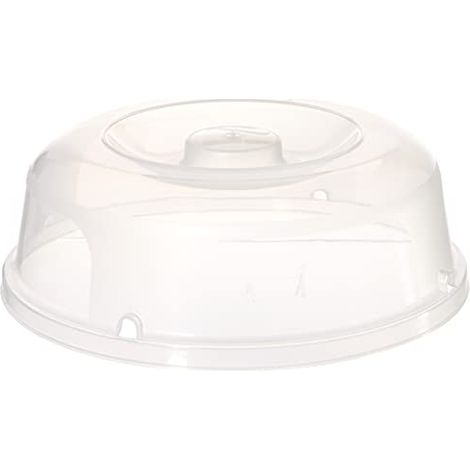 CURVER Copripiatto per microonde - Copripiatto Cloche - 27x27x8,9 cm - Trasparente (1/3)