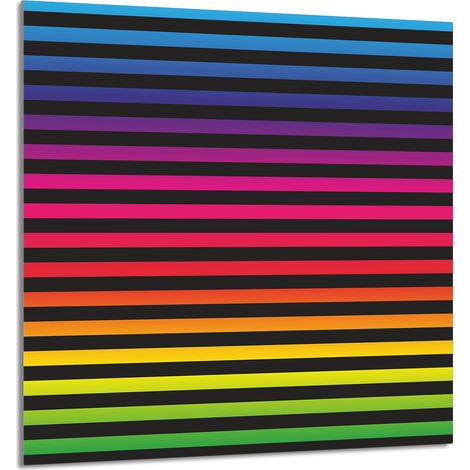 Panneau de verre pour la cuisine 60x65 coloré (1/5)
