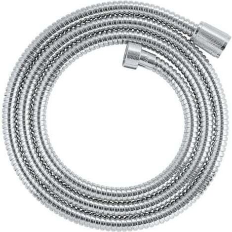 Flexibler Duschschlauch aus Metall, Länge: 120 cm, druckfester Duschschlauch aus Edelstahl, Wasserschlauch