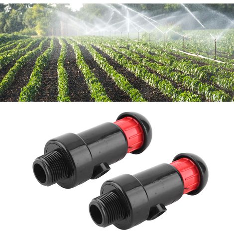 Automatisches Belüftungsventil für Bewässerungssysteme G3/4 – 2 Stück, Kunststoff PN10 16 MPa, für Gartenbau und Landwirtschaft (1/5)