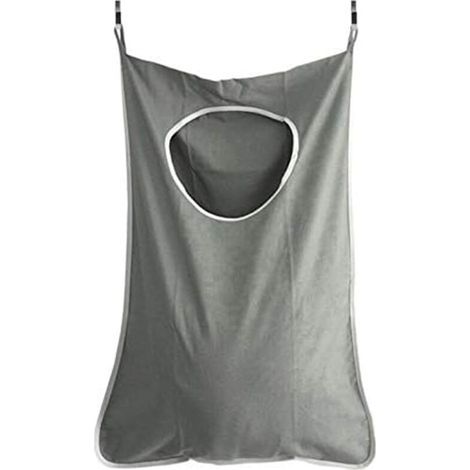 Bolsa para colgar en la puerta, bolsa de almacenamiento para el hogar, bolsa para ropa sucia, cesta de ropa de gran capacidad -Crezuo