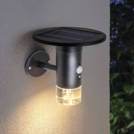 esotec Solar Applique murale BIELLA avec détecteur de mouvement METAL IP44 outdoor 102749
