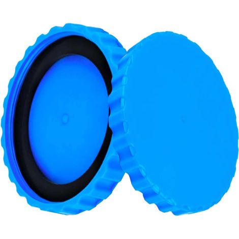 Lot 2 Bouchons d'hivernage,Bouchons de Piscine avec Joints Assortis  Bouchon d'étanchéité pour Piscine, Accessoires de Piscine, kit de Fermeture d'hivernage pour piscines (1/5)