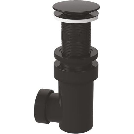 Siphon Universel Noir avec bonde Digiclic- Valentin (1/2)