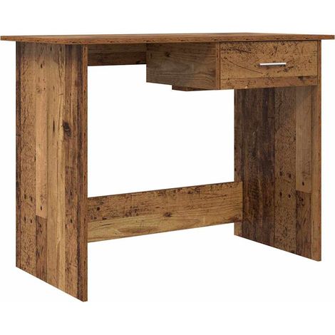 Maison Exclusive - Schreibtisch Altholz 100 x 50 x 76 cm Holzwerk