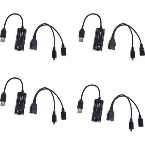Dies ist ein USB 2.0 zu RJ45 Adapter mit USB 2.0 Micro OTG Adapterkabel, kompatibel mit Amazon Fire TV 3 oder Fire TV Stick Gen 2 LAN Ethernet Adapter.