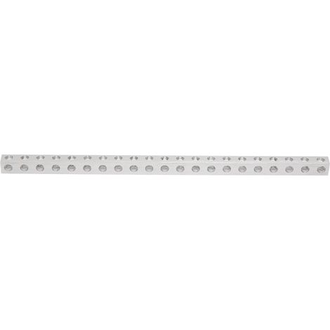Barre carrée 21 trous 8x8x168mm pour structure robotique, accessoire modèle 3106‑0021‑0168 (1/5)