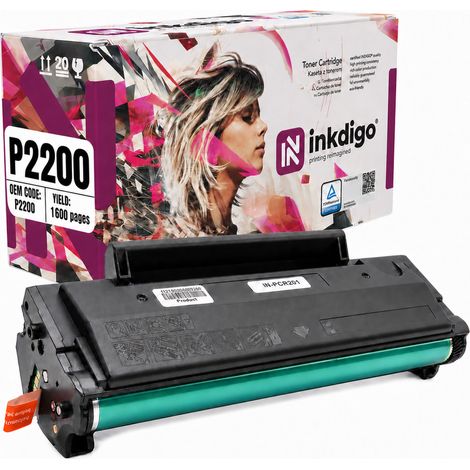 Toner Inkdigo PA210 compatibile con Pantum M6500 P2200 M6550n M6600n M6500n certificato TÜV (1/5)