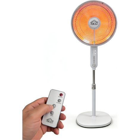 Stufa Elettrica DCG SA9680 Con Telecomando SA9685t Al Carbonio a Parabola Timer (1/5)