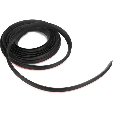 Joint de porte de voiture en caoutchouc EPDM adhésif en forme de P, insonorisant, étanchéité auto, bande d'étanchéité pour portière, réduction du bruit, isolation, 1 pièce. (1/5)