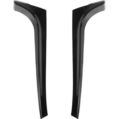Generic Aileron Latéral de Lunette Arrière amélioré pour MK5 R32 2003-2008 pour Améliorer la stabilité du véhicule (Noir Brillant) (1/5)