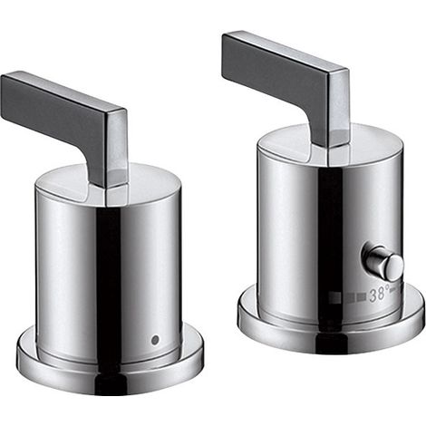 AXOR Citterio de hansgrohe Termostato de 2 orificios para borde (1/3)
