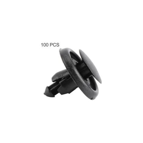 Clips de fixation de type poussoir pour pare-chocs, protection de capot et doublure de garde-boue Toyota 90467-07166 (100 pièces) (1/5)