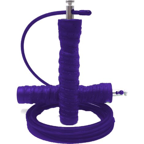 Corde À Sauter De Vitesse - Câble En Acier Revêtu Nylon - Roulements Caoutchouc - Réglable Sans Outil - Pour Adulte (1/5)
