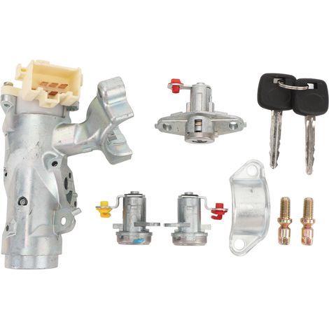 Lock cylinder kit with keys – For Geo Prizm 1993-1997 (1/5)