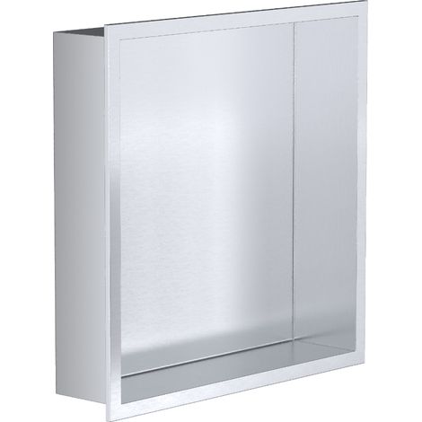 Bc-elec - NHNB303010-SS Nicho de ducha empotrable de acero inoxidable cepillado 30x30x10 cm con borde de 1 cm, nicho mural para ba�o (1/5)