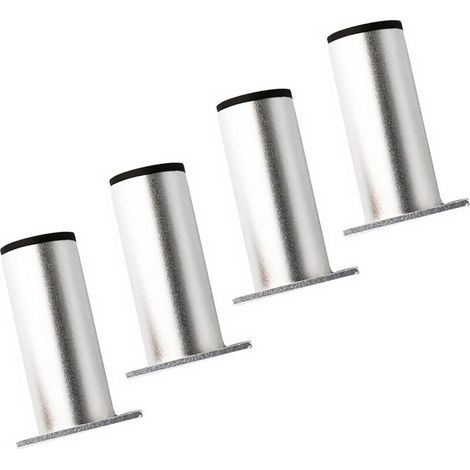Pieds de Meubles en Alliage d'aluminium Pieds d'armoire Cuisine Canapé Table en Métal Hauteur 250mm Or (1/4)